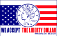 Liberty Dollars accepted here.  The Liberty Dollar is a silver-backed currency.